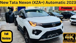 New Tata Nexon (XZA+) Automatic 2023 Full Detailed Review