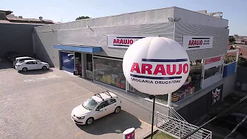 Quais cidades tem a Drogaria Araujo?