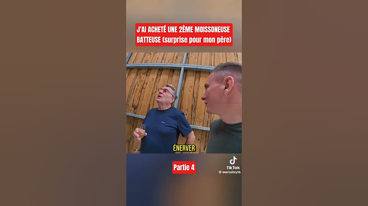 bravo marc pour la moissonneuse batteuse