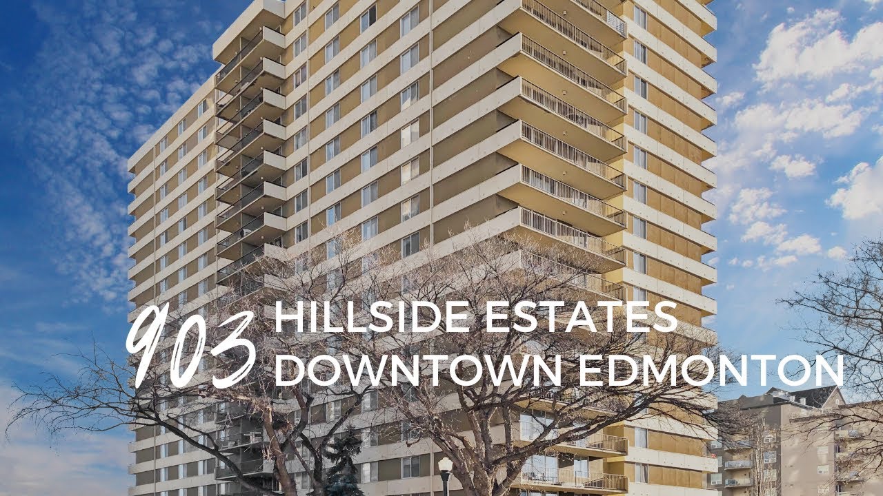 Hillside Estates downtown Edmonton condo tour YouTube