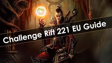 Diablo 3 Challenge Rift 221 EU Guide Rank 1