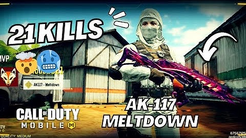 Ak-117 meltdown | 21 KILLS | TDM | CODM 🥶