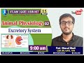 Lecture 01: Animal Physiology (Excretory System)