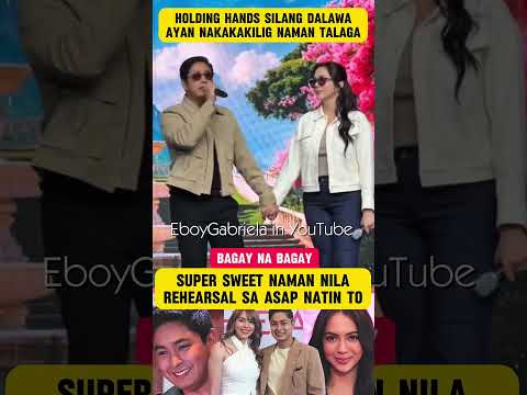 Coco martin at julia montes kinikilig sa isat isa bagay talaga