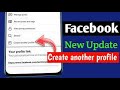 How to create more facebook facebook profiles in one facebook profile @Docgaming-official-1a