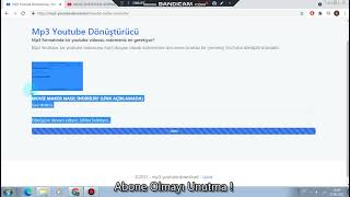 Youtube Vi̇deosu (Şarki, Vb.) Nasil Mp3 E Dönüştürülür?