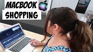 MacBook Shopping Vlog | Getting A New MacBook Computer