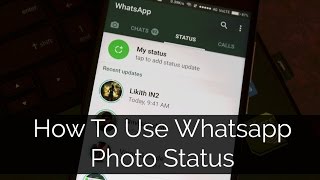 How To Use Whatsapp Photo Status screenshot 4