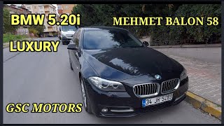 BMW 5.20i 2016 inceleme videosu