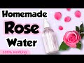 How to make rose water at home | Diy homemade rose water