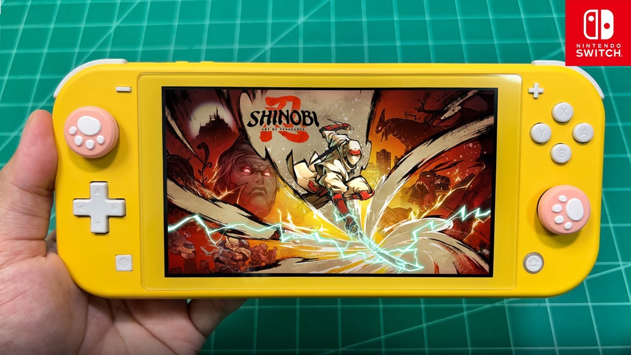SHINOBI Art of Vengeance Nintendo Switch Lite Gameplay - YouTube