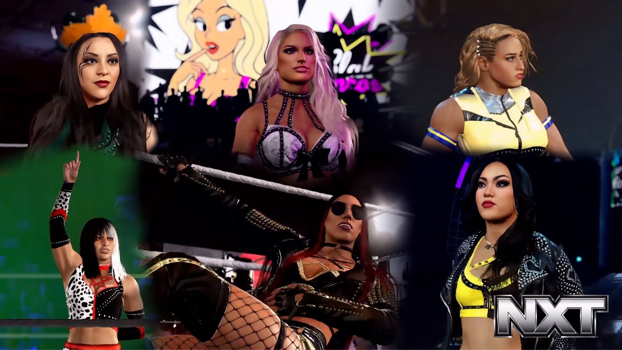 WWE 2K25 NXT - 6 WOMAN BATTLE ROYAL: #1 CONTENDERS MATCH | WINNER FACES GIULIA