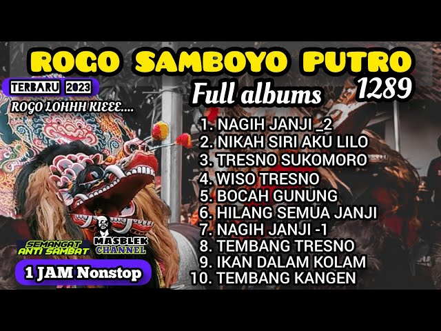 TERBARU ROGO SAMBOYO PUTRO full album full NYENI Mazzeh ❗ cocok untuk cek sound class=