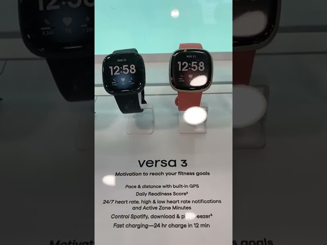 Amazing Fitbit Versa 3