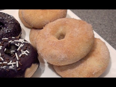 HOMEMADE DONUTS: BAKED NOT FRIED