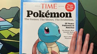 Pokémon Time Magazine Special Edition 2024 - Reading and Page Flipping ASMR