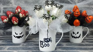 Mini 'BOO'quets | Chocolate Strawberries | Halloween Gift Ideas