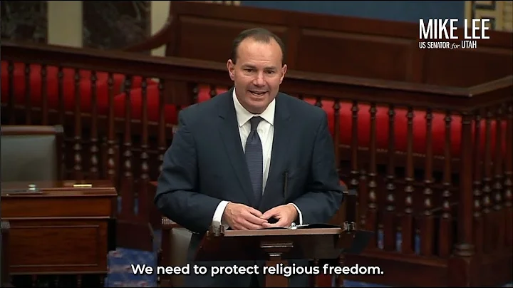 Sen  Lee Warns Respect For Marriage Act as Currently Written Poses Threats to Religious Liberty