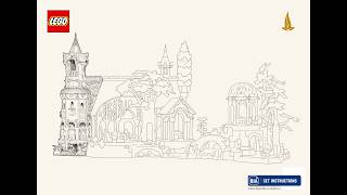 LEGO 10316 Lord of the Rings: Rivendell – Building Instructions | Icons (2023)