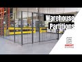Warehouse Partitions | Concept Storage Solutions