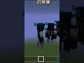 Minecraft small block break of wardenlike mob