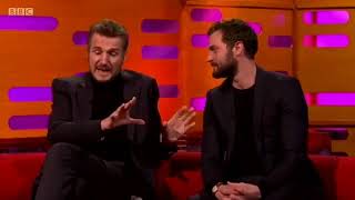 Jamie Dornan talking about Dakota Johnson (Graham Norton Show)