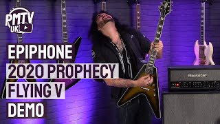 NEW! 2020 Epiphone Prophecy Flying V - Classic Design With A Modern Twist - Review & Demo