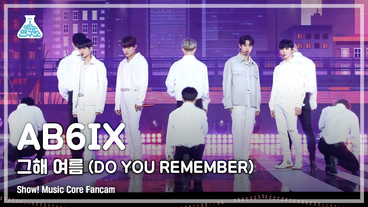 [예능연구소 4K] 에이비식스 직캠 '그해 여름' (AB6IX FanCam) @Show!MusicCore 211023