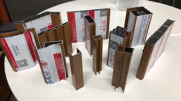 Giới thiệu mặt cắt nhôm nội thất xingfa nhập khẩu tem đỏ quảng đông | mặt cắt tủ nhôm xingfa