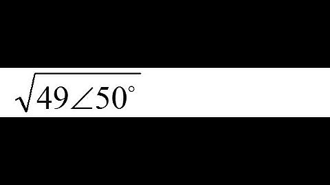 Applying De Moivre’s Theorem to Powers and Roots of Complex Numbers 85