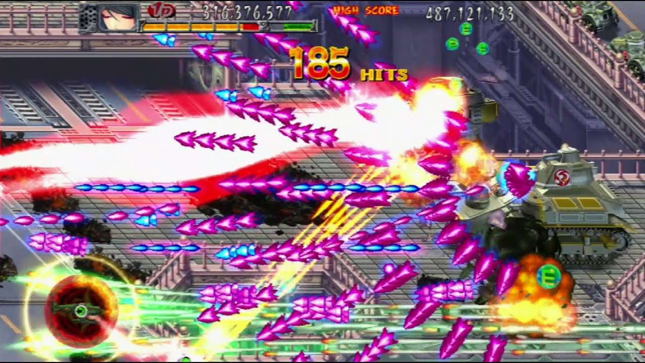 Akai Katana 赤い刀 真 ALLクリア 1CC Orchid/弐号機 胡蝶蘭 -Slash/真