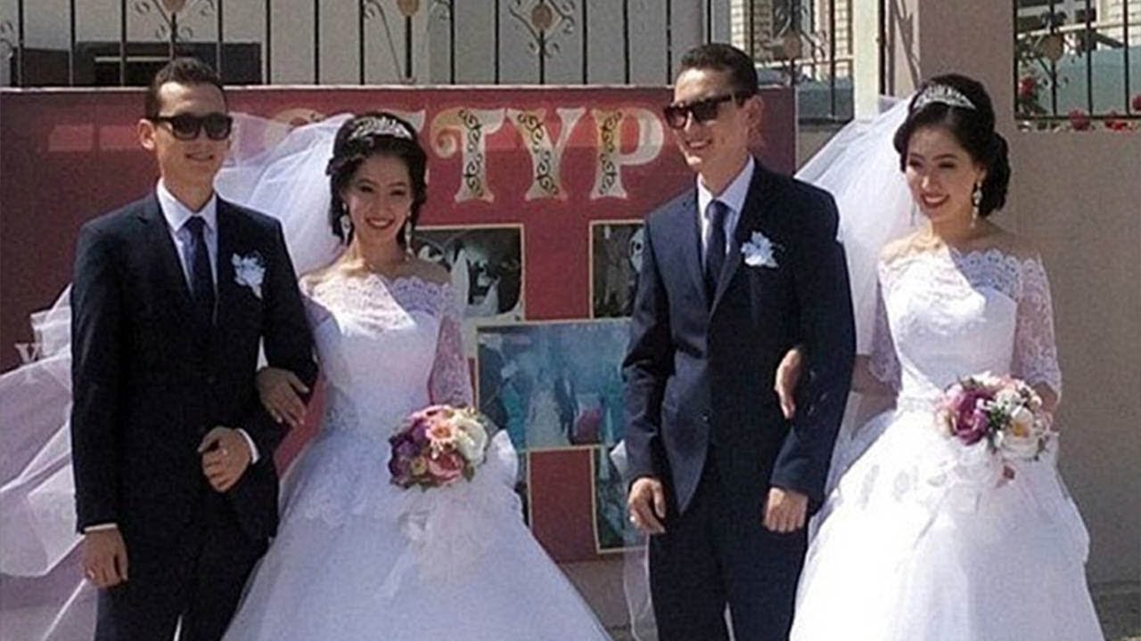 свадьба близнецов с близнецами в омске. можно жениться на сестре. брат и сестра которые поженились. брак между родственниками. близнецы свадьба.