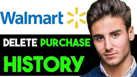 HOW TO DELETE WALMART PURCHASE HISTORY IN APP 2025!! (FULL GUIDE)