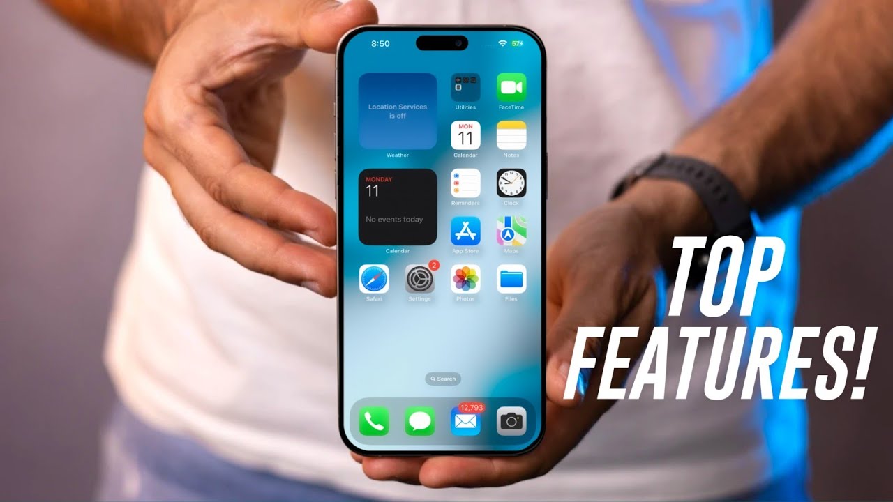 ⁣iPhone 15 Pro Max - TOP 10 FEATURES 🔥🔥