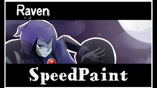 Raven Teen Titans - SpeedPaint Guide