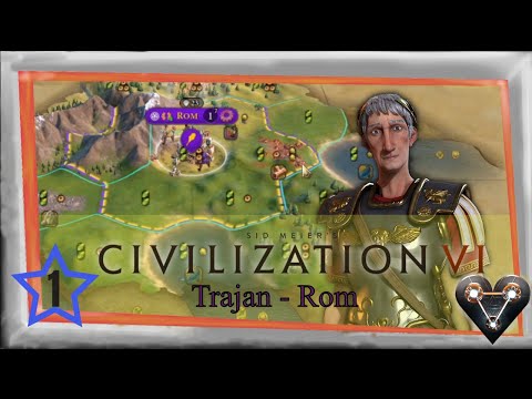 Oprichting van de Mythe van Rome 🌍 Civilization VI: Gathering Storm 🌍 Trajanus & Romeinse Rijk 🌍 1 🌍