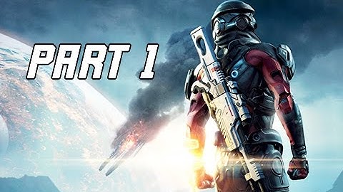 Mass Effect Andromeda Walkthrough  Part 1 - PATHFINDER (PC Ultra Let