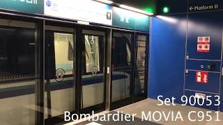 Set 5 Bombardier MOVIA C951 (SBS Transit) (Fort Canning to ChinaTown)