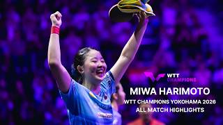 Miwa Harimoto | A Hometown Victory | WTT Champions YOKOHAMA 2026 Highlights screenshot 3