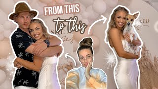 MY ENGAGEMENT PARTY GLOW UP! | NAILS, HAIR, TAN, LASHES &amp; MAKEUP!