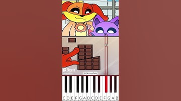 DogDay CHOCOLATE TRICKS (@SkinnyPale) Poppy Playtime 3 Animation - Octave Piano Tutorial