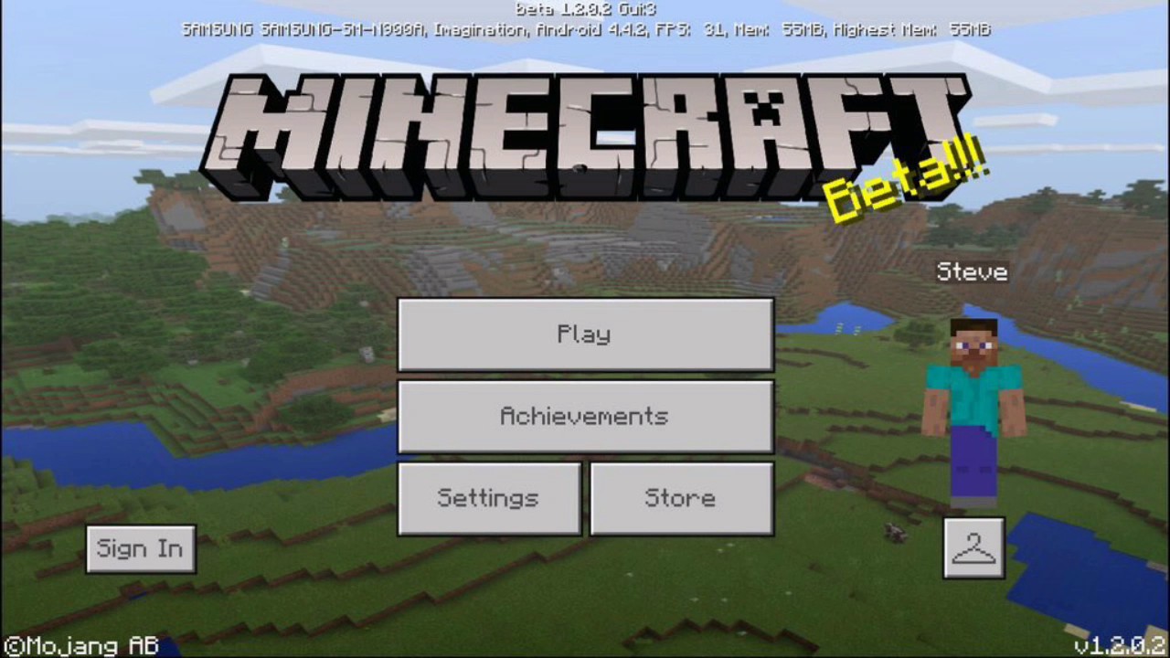 SAIU NOVA ATUALIZAÇÃO DO MINECRAFT PE 1.2 - YouTube
