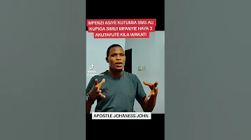 MPENZI ASIYE KUTUMIA SMS AU KUPIGA SIMU MFANYIE HAYA 3 AKUTAFUTE KILA WAKATI Short 