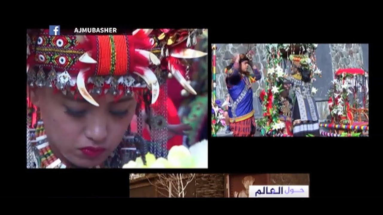 حول العالم .. اختبارات خاصة للعروس في حفل الزفاف بتايوان