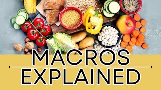 MACROS 101 | Making Things Simple