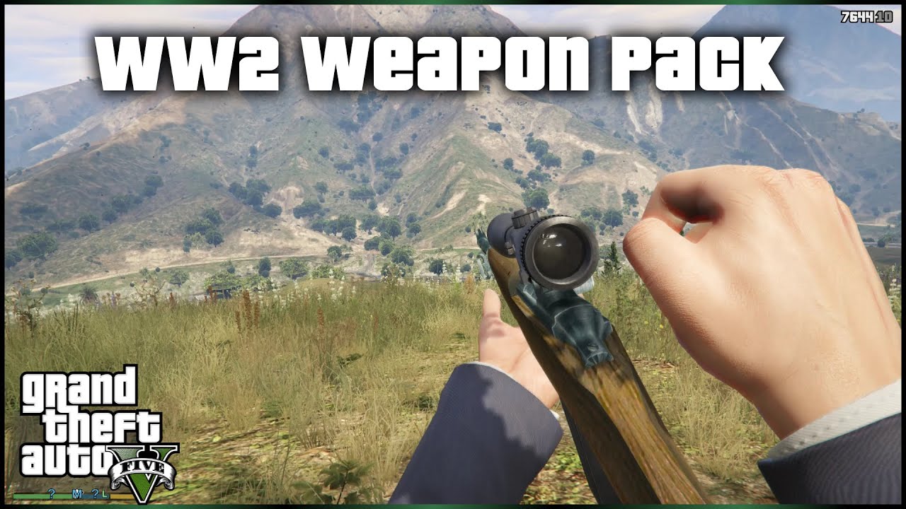 GTA 5 PC MOD - REAL WEAPONS NAMES by LipskaGTA - 