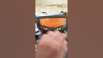 #TVS Apache RTR 4v time kese set kre#Apache