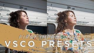 Editing with VSCO Presets in Lightroom for the FIRST TIME | Sarah Barrett