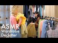 ASMR Wardrobe Organisation (Unintentional ASMR, Real person ASMR)