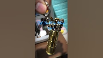 Bật Lửa Hộp Quẹt Vỏ Đạn 12ly7 | Zippo Vỏ Đạn